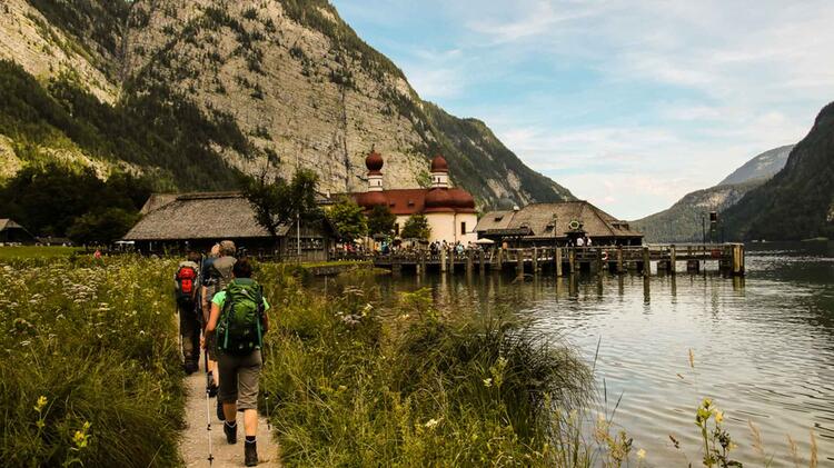 Abstieg Zum Koenigssee Von Funtensee Ueber Die Saugasse