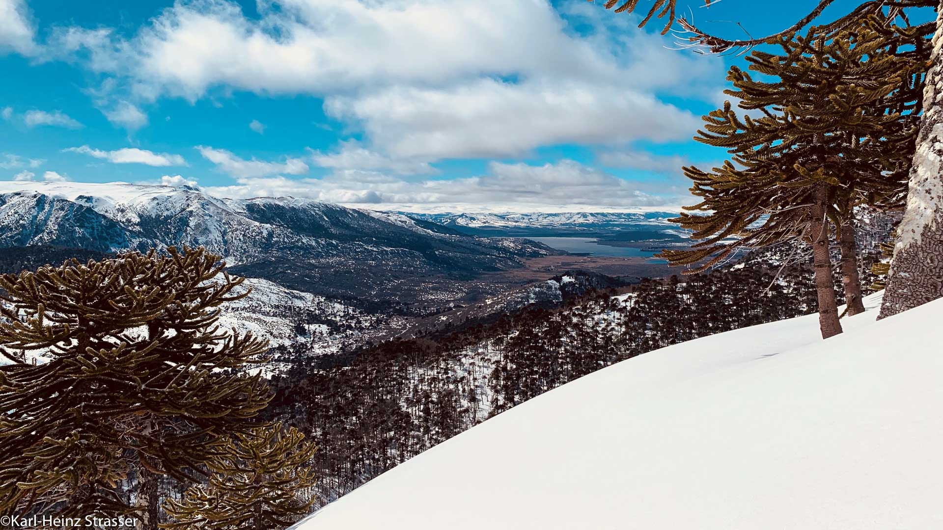 Ausblick weit ins Hinterland
