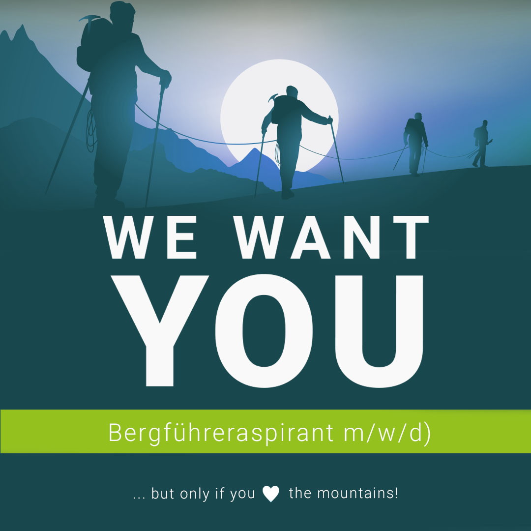 Logo Jobs Bergführeraspirant gesucht