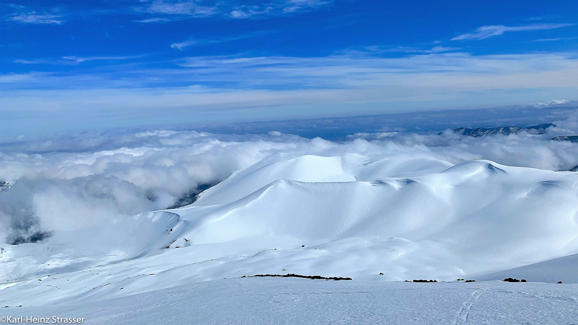 Weite Skitourenhänge