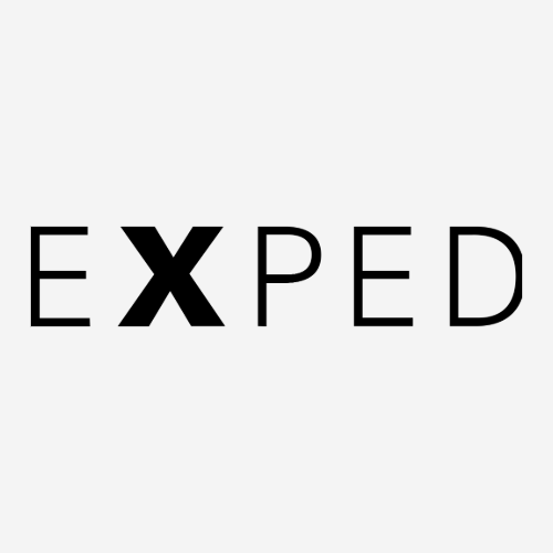 Exped Logo Quadrat Schwarz 1