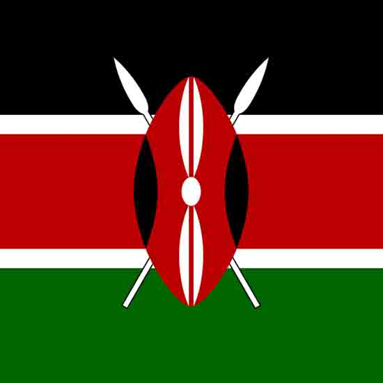 Flag Of Kenya