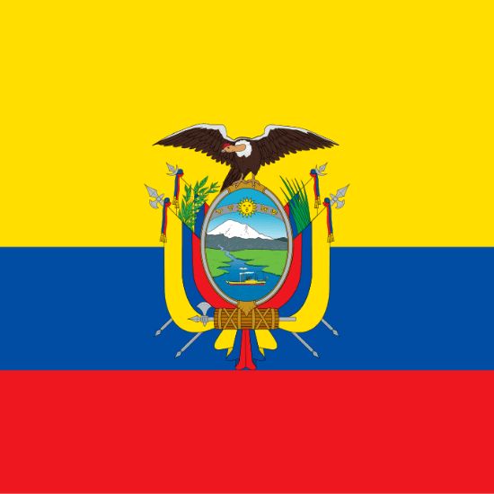 Flagge Equador