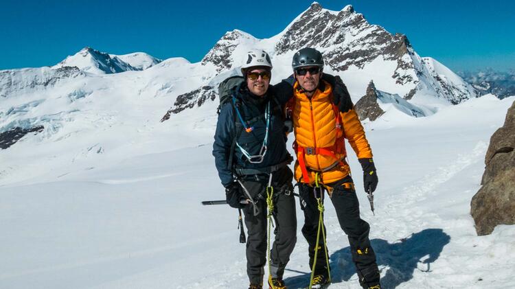Hochtouren Gipfel Moench Und Jungfrau