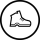 Bergwandern Icon Bergwandern Icon