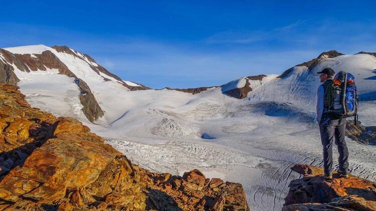 Oetztaler Gletscher Hochtour Zur Wildspitze