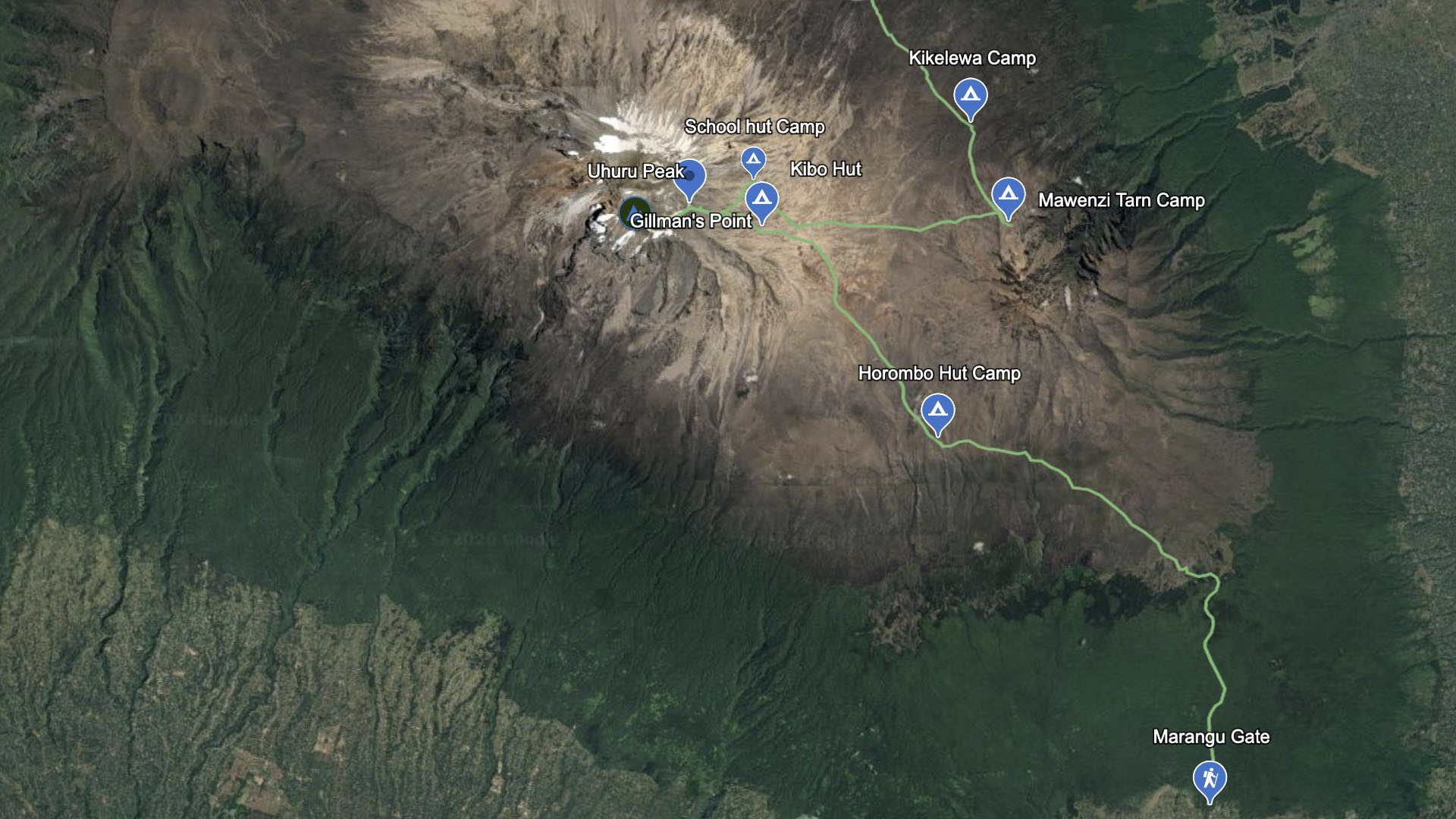 Rongai Route