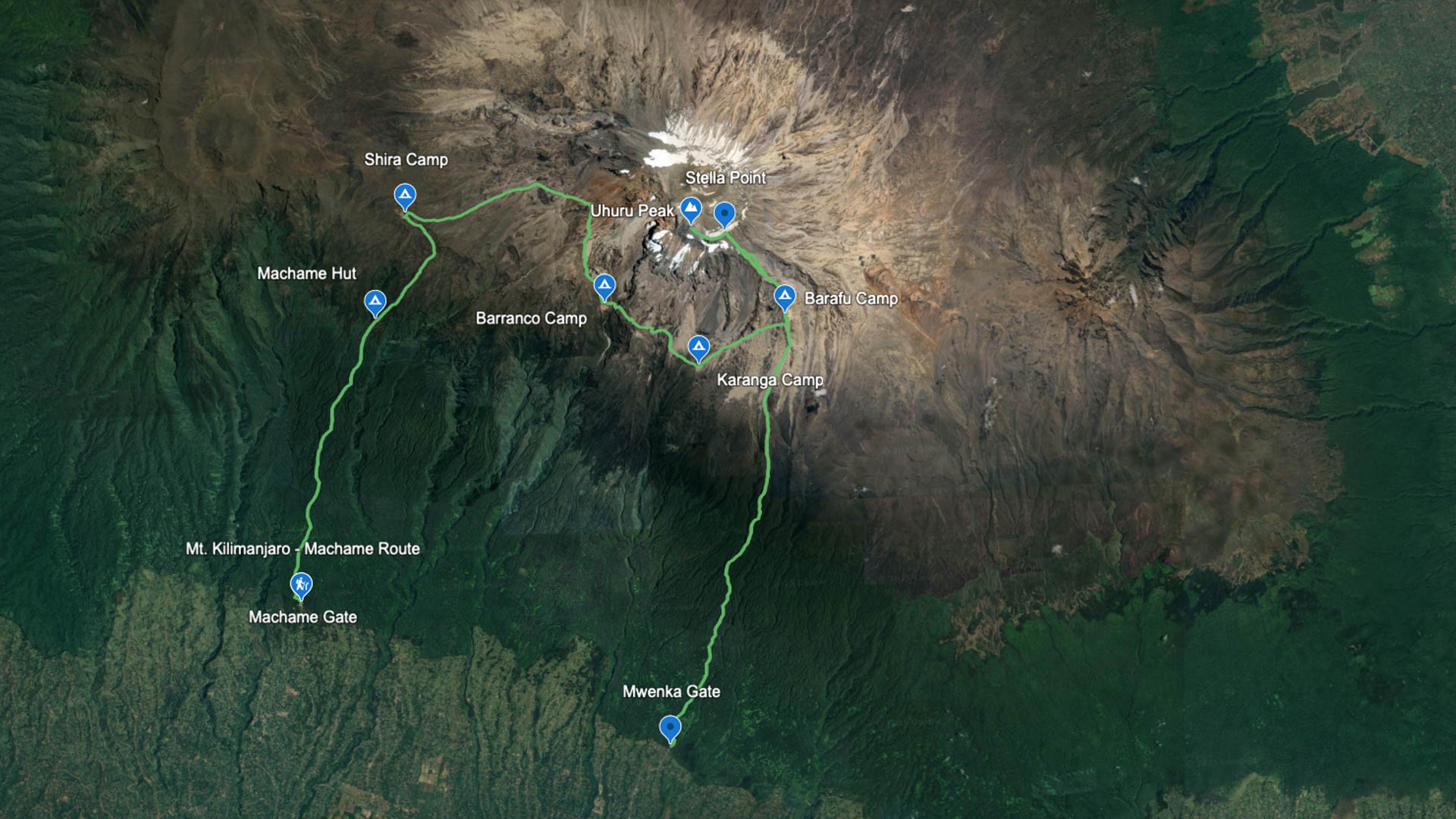 Kilimanjaro Machame Route Kilimanjaro Machame Route