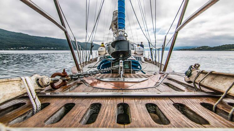Ski Sail In Norwegen