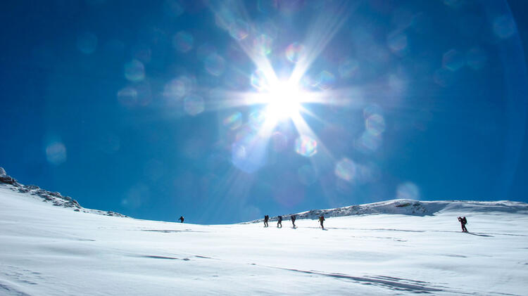 Skitour Auf Den Piz Palue Mit Bergfuehrer