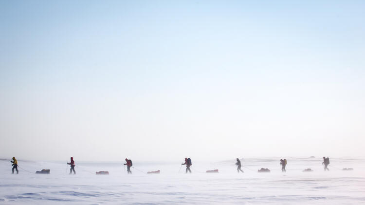 Spitzbergen Expedition Pulka