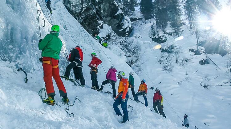 Technik Training Fuer Eisklettern