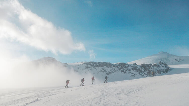 Wallis Skitour Strahlhorn