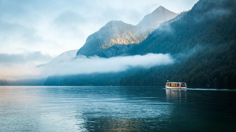 Wandern Am Koenigssee Bei Berchtesgaden